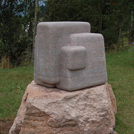 Carole Turner Stone Sculpture Verzegnis, Italy